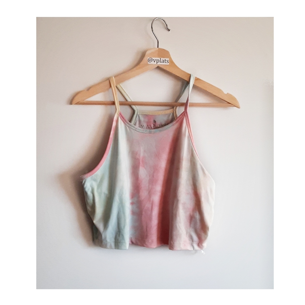 ▪︎Wallflower▪︎Desert Festival Tie Die Halter Top